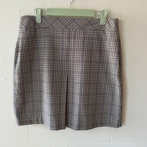 RW&CO. Dresses & Skirts - RW&CO. | Beige Houndstooth Mini Skirt | Classic Preppy Academia | Size 10